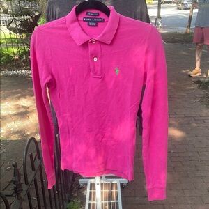 Ralph Lauren Vibrant Pink Polo Shirt